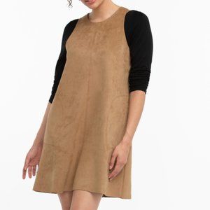 Ricki's Sleeveless Faux Suede Dress